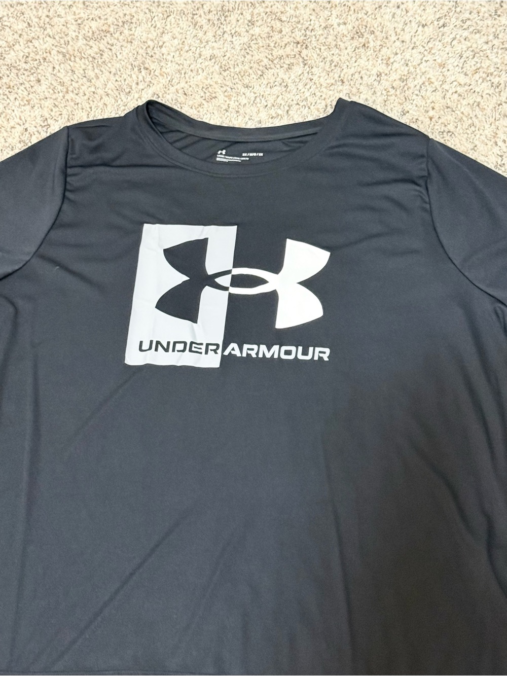Under Armour Women’s Loose Fit shirt XXL black - Picture 2 of 6